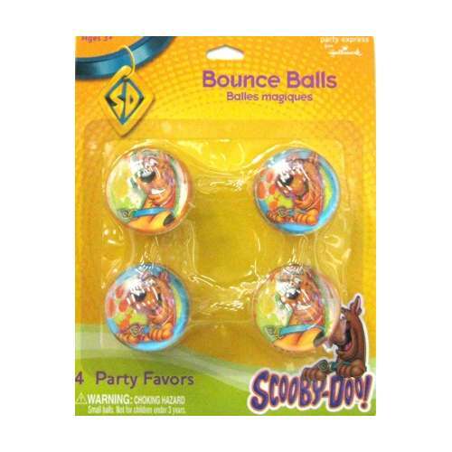 Scooby Doo Bounce Balls (Pack of 4)