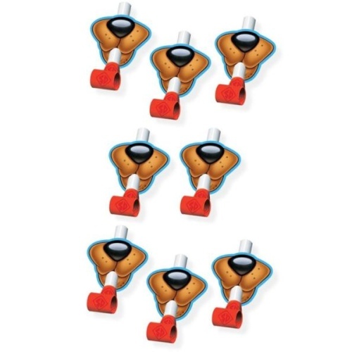 Scooby Doo Party Blowers (Pack of 8)