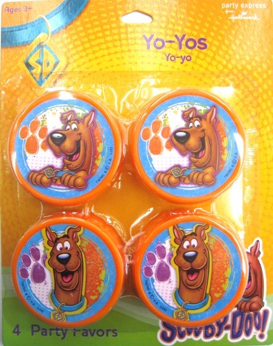 Scooby Doo Yo-Yos (Pack of 4)