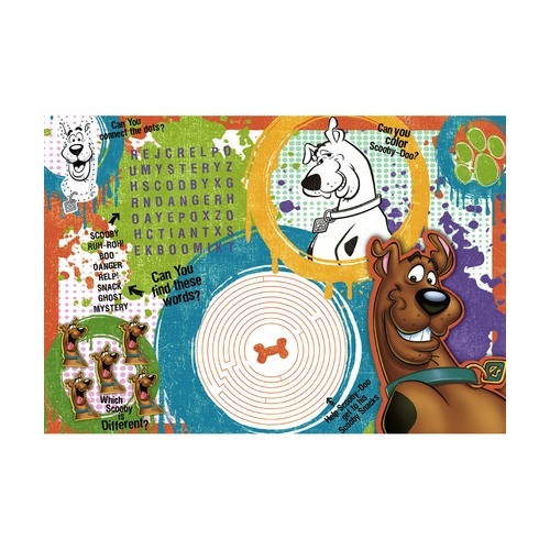 Scooby Doo Activity Placemats (Pack of 8)