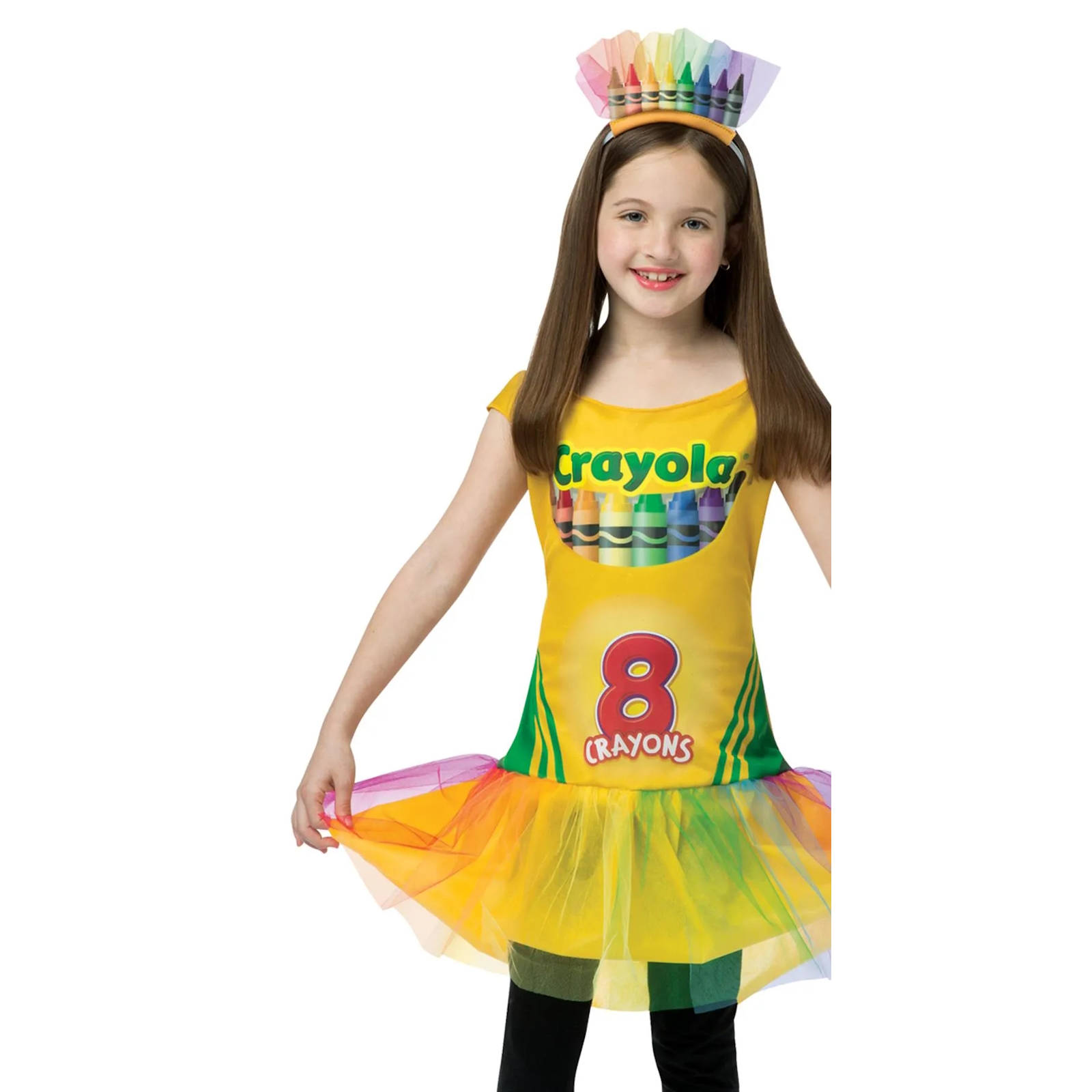 Crayola Crayon Box Dress Child Costume