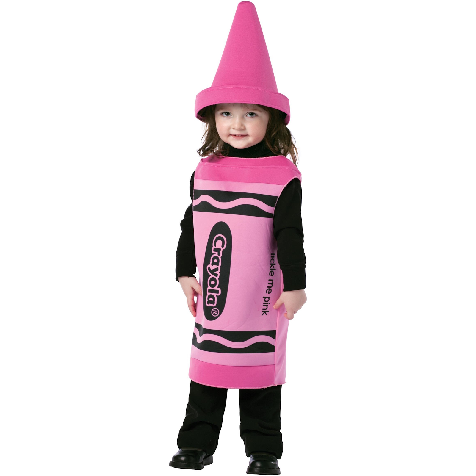 Crayola Tickle Me Pink Crayon Toddler Costume 3-4T