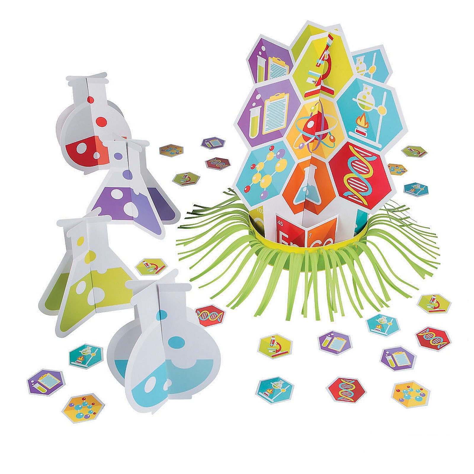 Science Party Table Decorating Kit