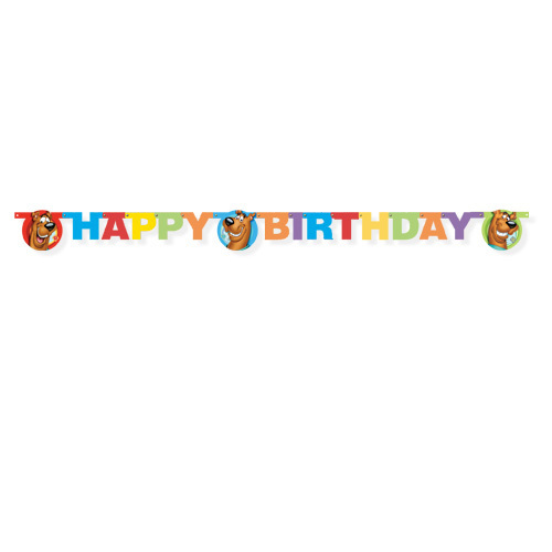 Scooby Doo Happy Birthday Banner