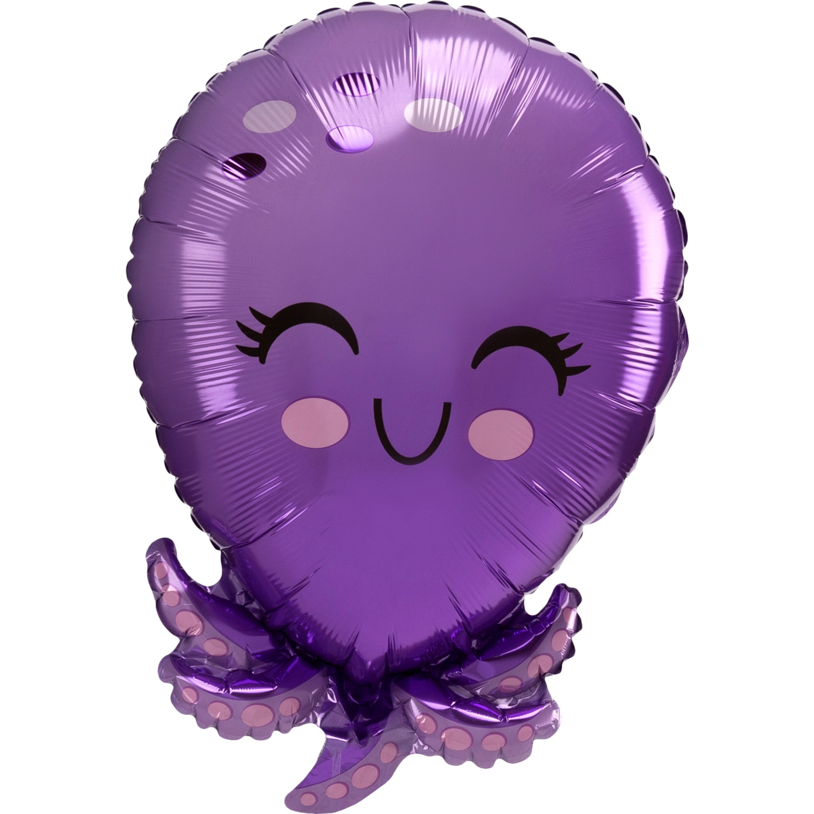 Purple Octopus Foil Helium Balloon 63cm