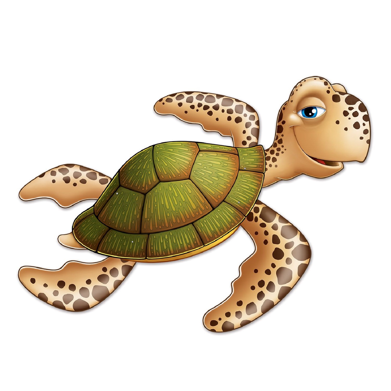 Sea Turtle Jointed Cutout Wall Decoration
