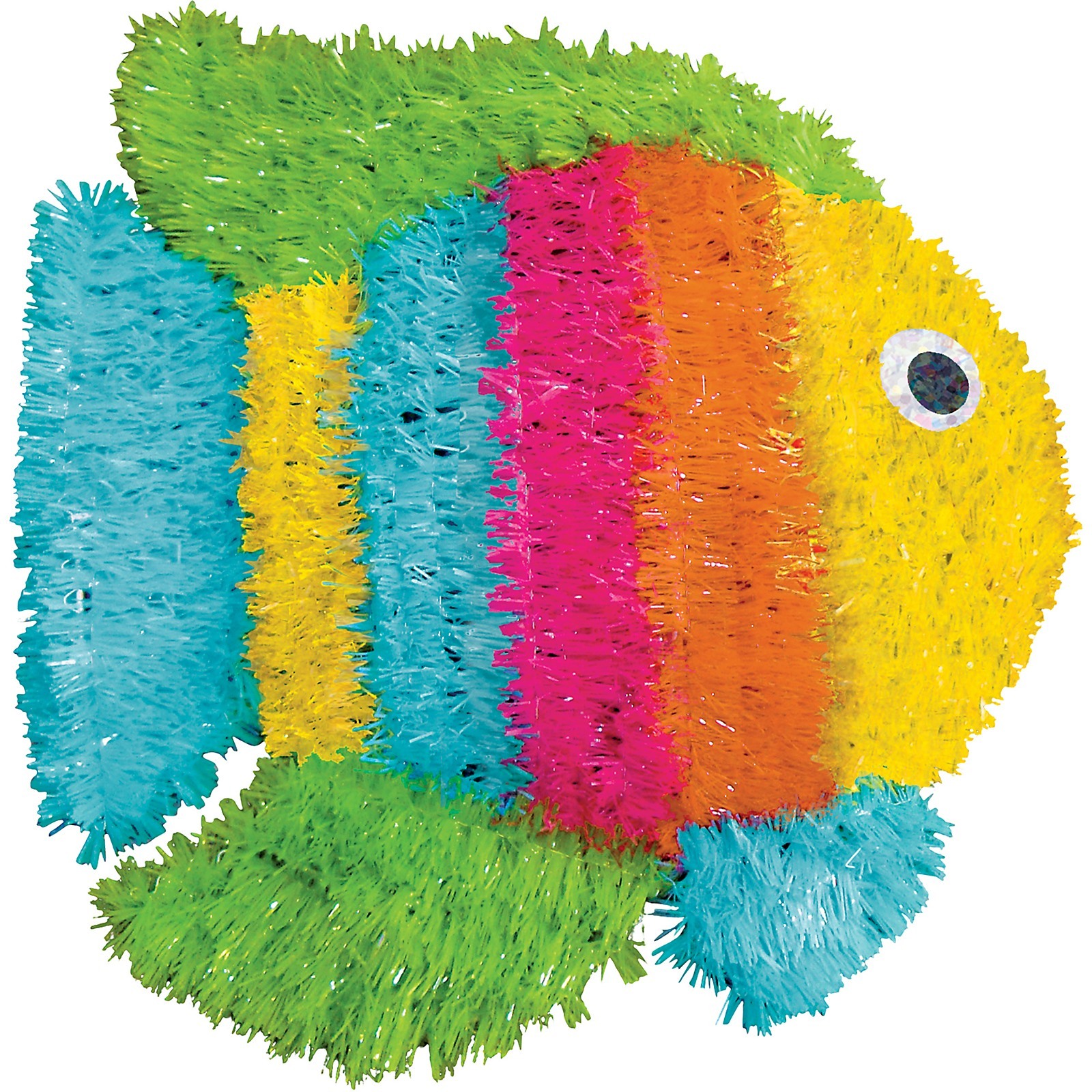 Tropical Fish Tinsel Decoration