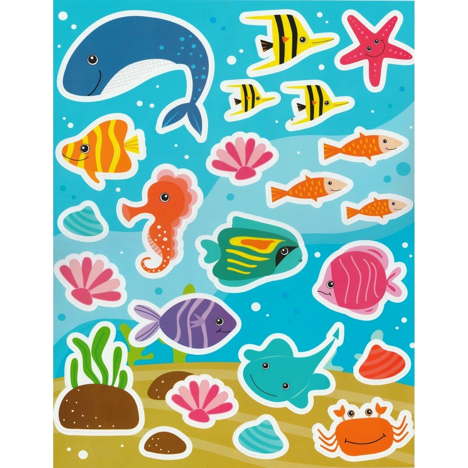 Ocean Wall Stickers Under the Sea Themed Party Supplies Discount