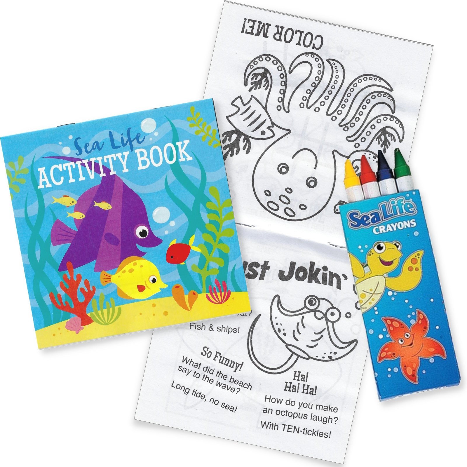 Sea Life Activity Sets (Pack of 12)