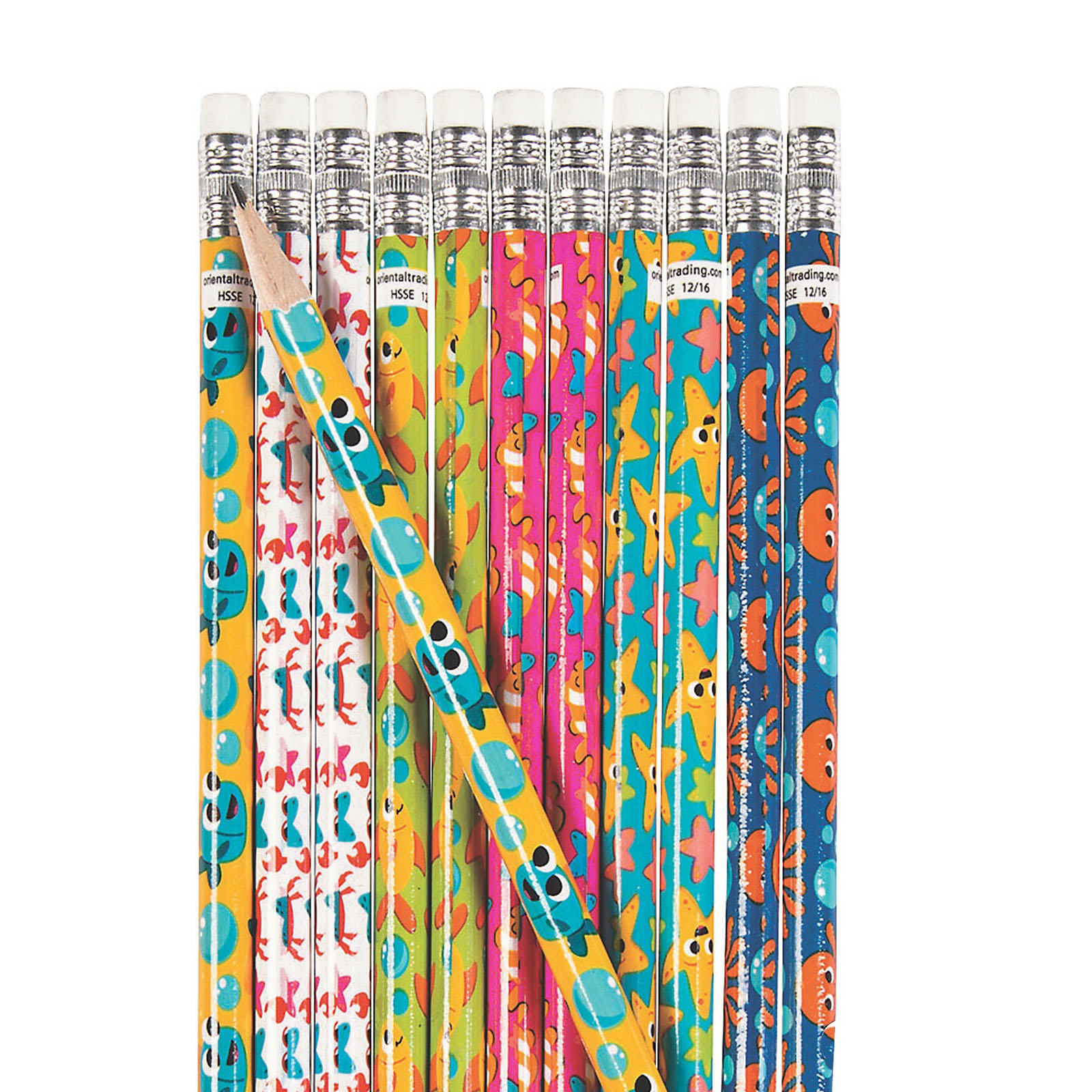 Under the Sea Pencils (Pack of 24)