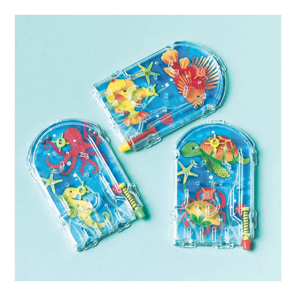 Sea Party Pinball Games (Pack of 12)