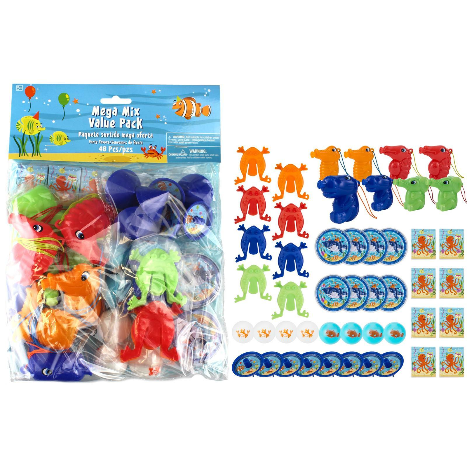 Ocean Buddies Mega Value Favour Pack (48 Pieces)