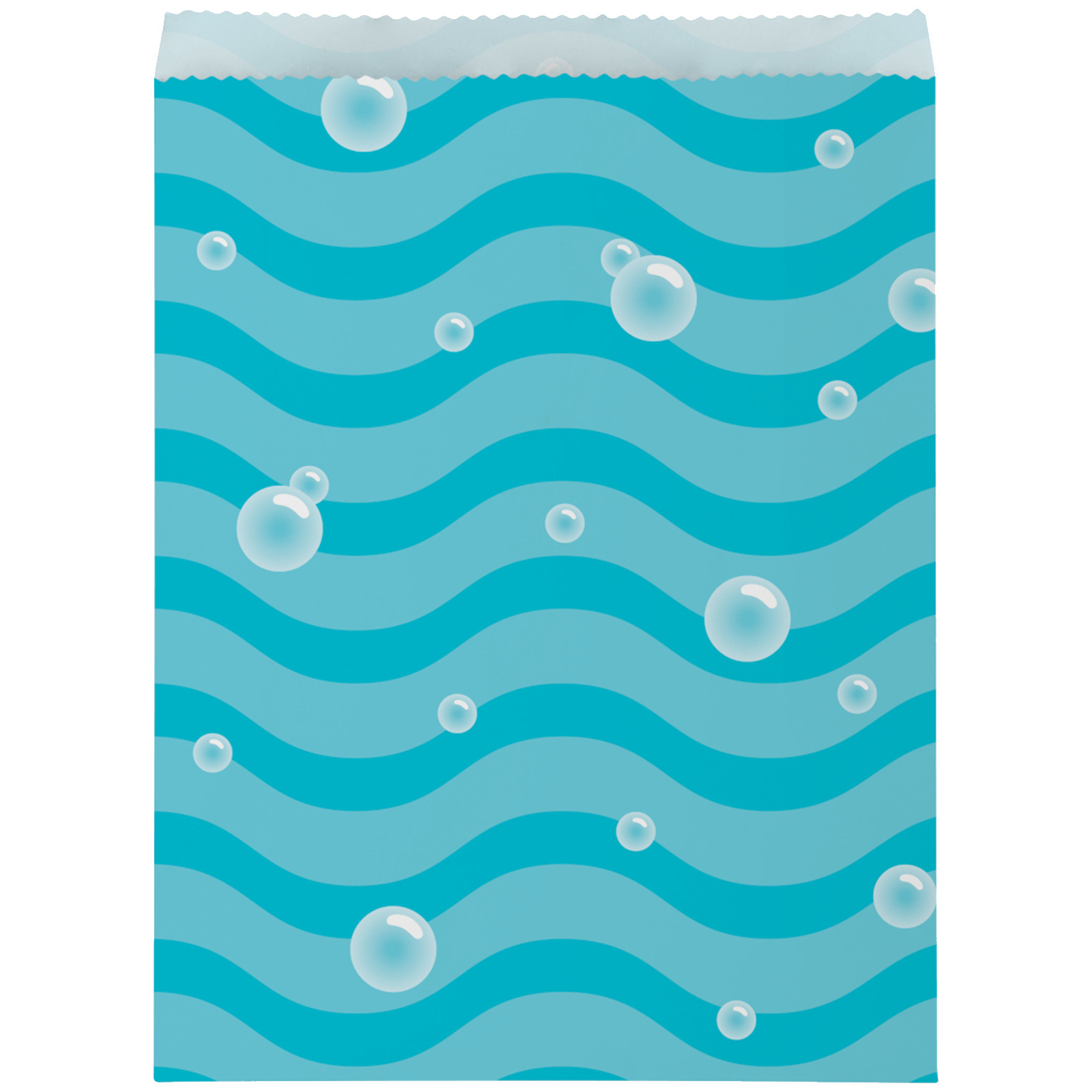 Ocean Bubbles Paper Lolly/Treat Bags (Pack of 8)