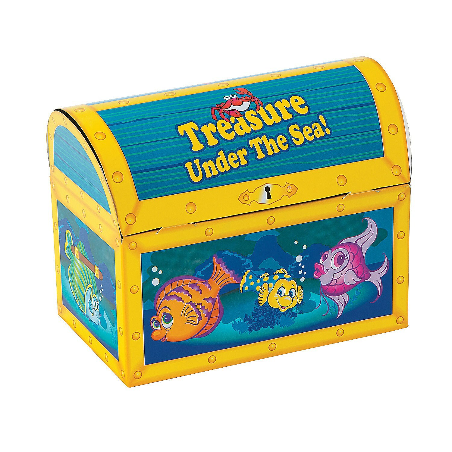 Sea Treasure Chest Lolly/Treat Boxes (Pack of 8)