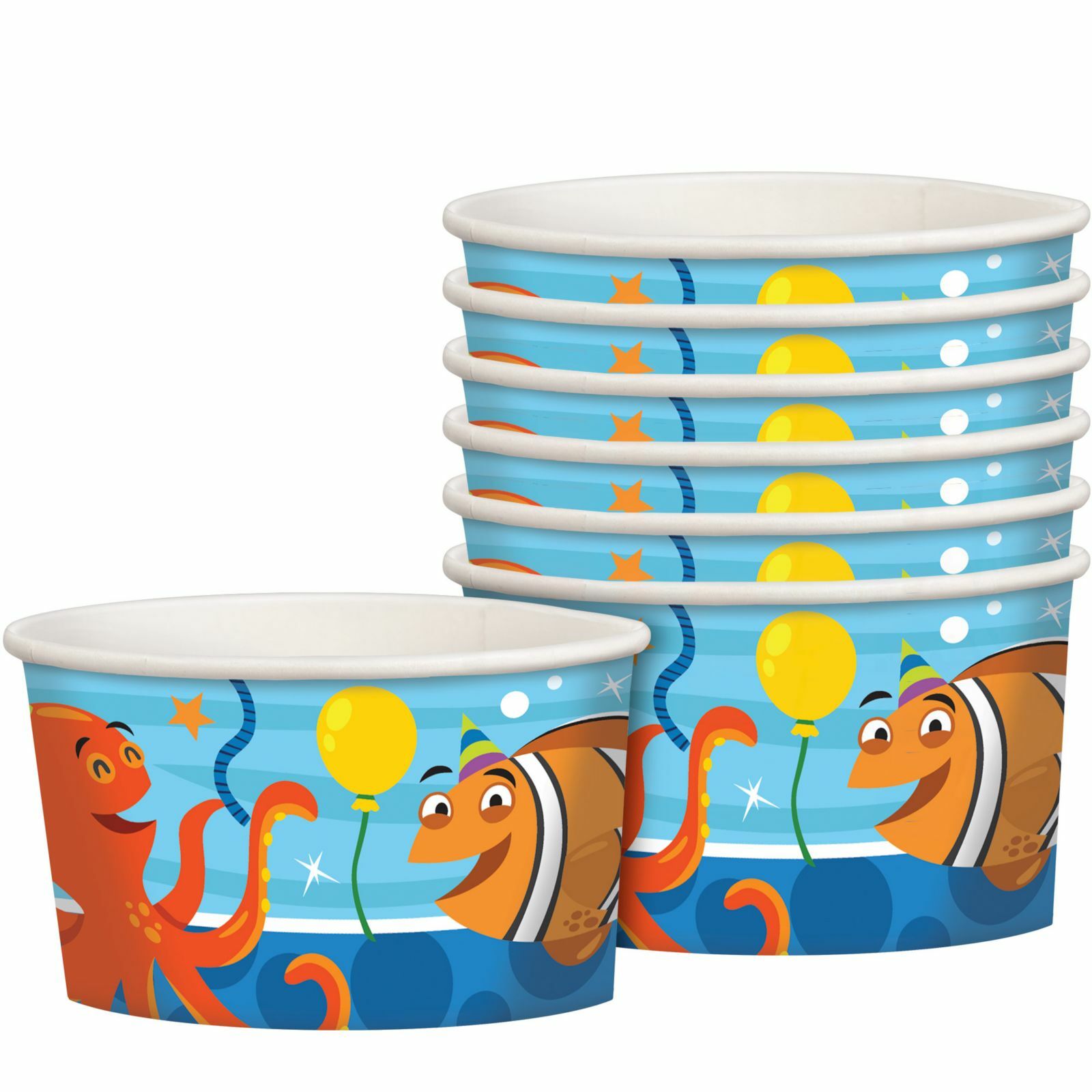 Ocean Buddies Treat Cups (Pack of 8)