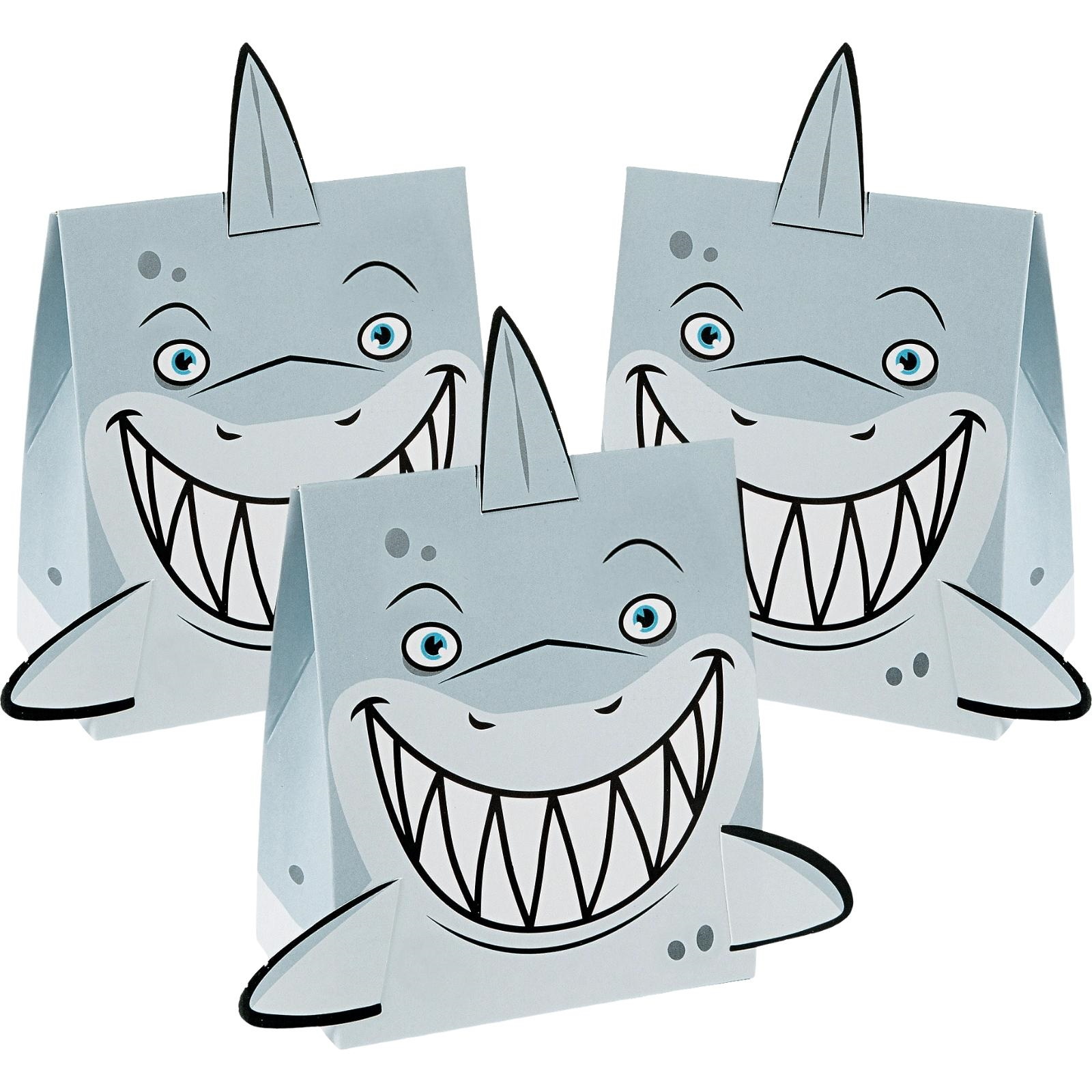 Jawsome Shark Mini Lolly/Treat Boxes (Pack of 12)