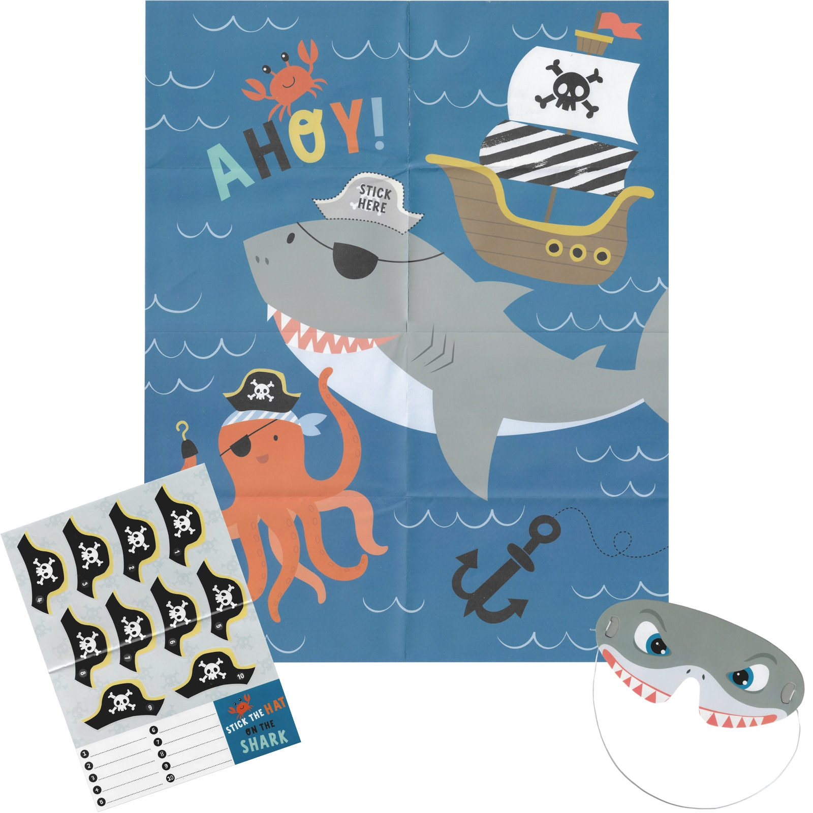 Ships Ahoy Pirate Party Game