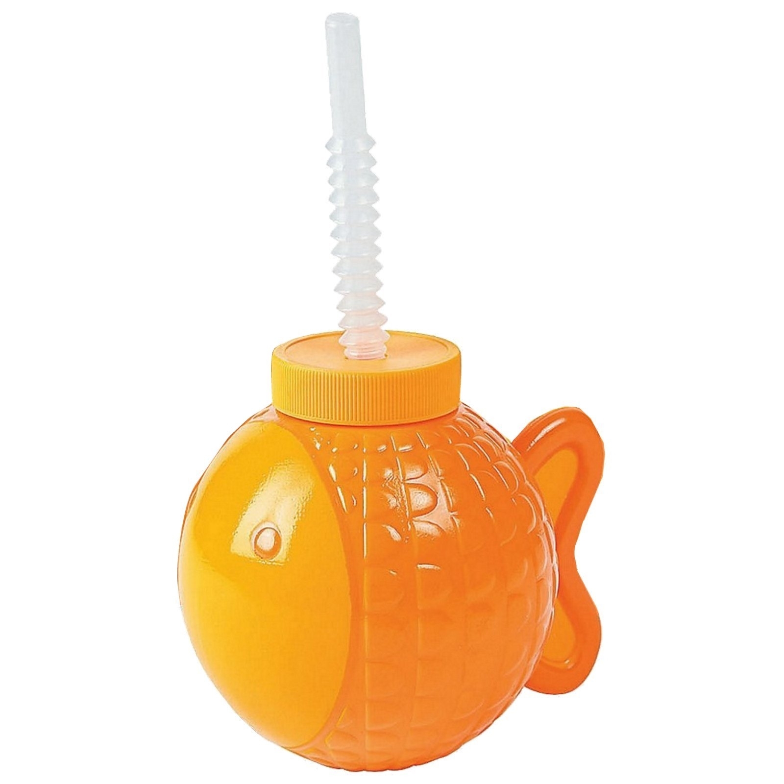Fish Novelty Cup with Straw