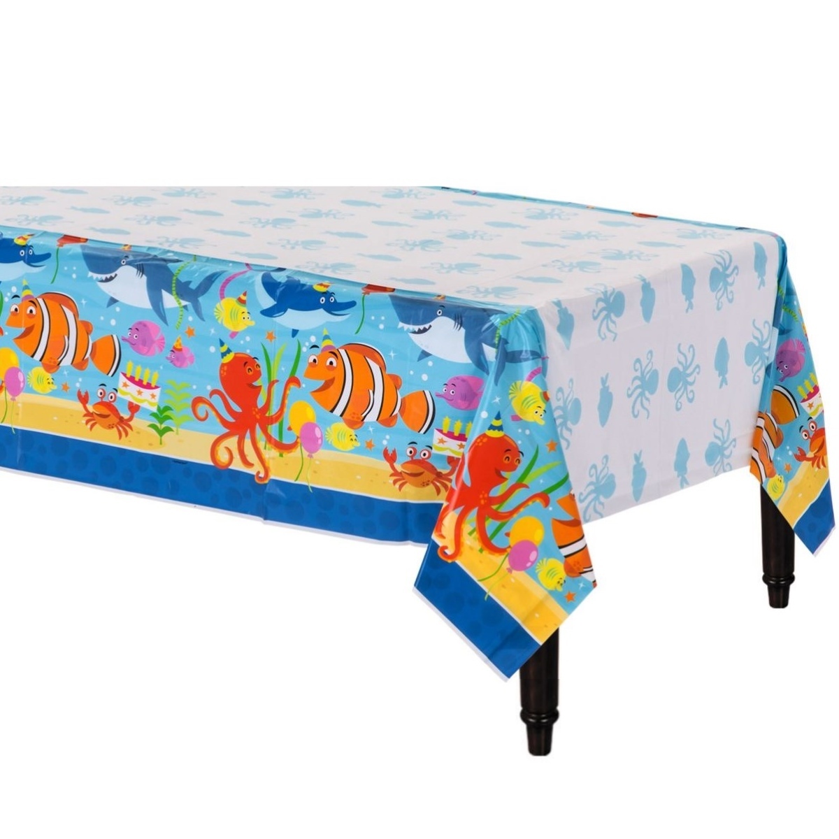 Ocean Buddies Plastic Tablecloth
