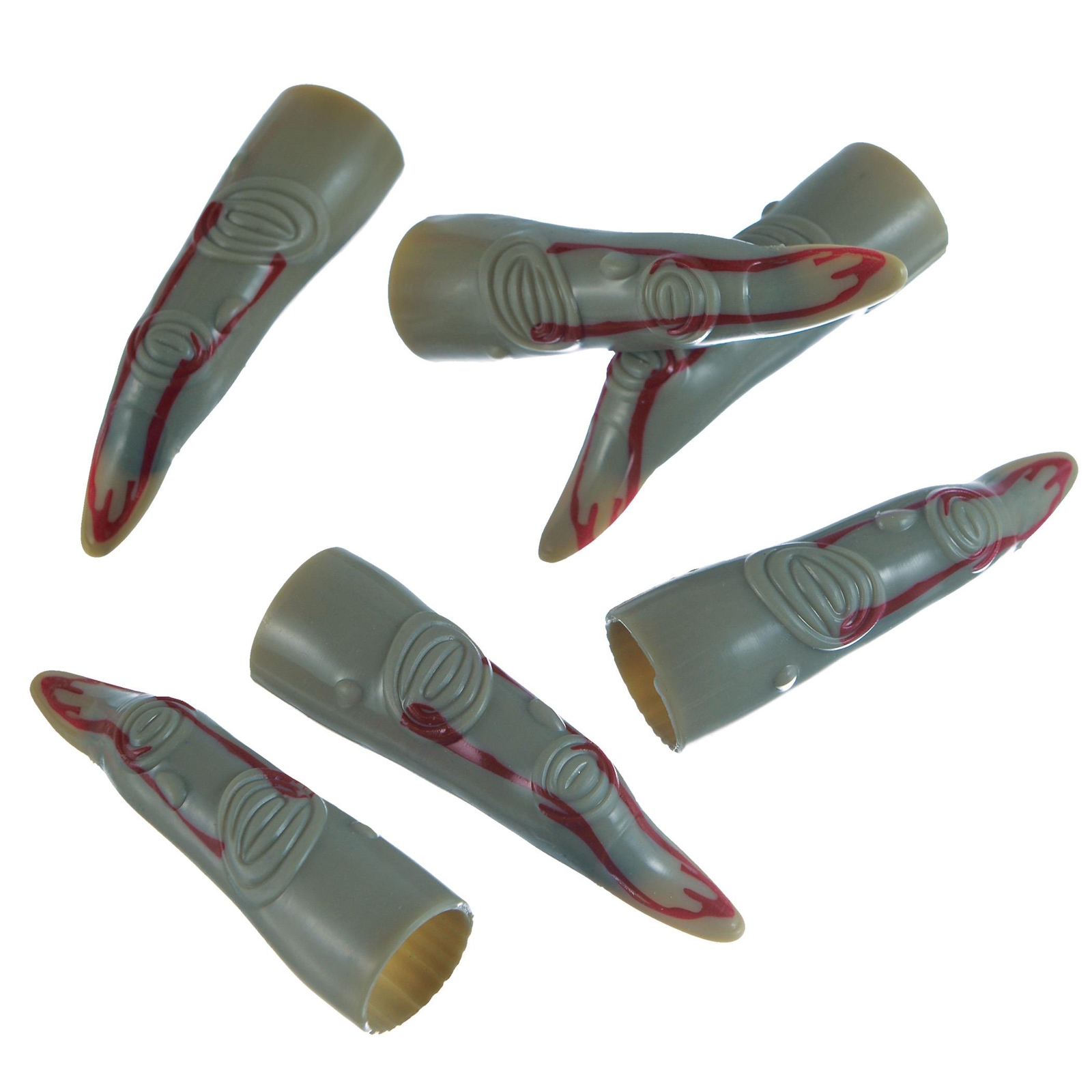 Zombie Fingers Plastic Halloween Favours Pack of 10
