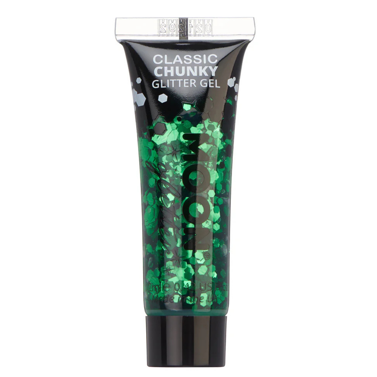 Moon Classic Green Chunky Glitter Gel 12ml 