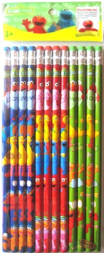Sesame Street Pencils (Pack of 12)