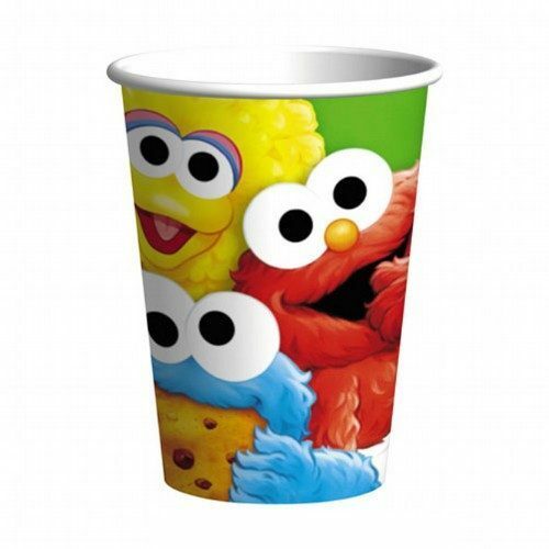Sesame Street 1st Birthday Paper Cups (Pack of 8)