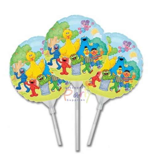 Sesame Street Ez-Fill Foil Balloons (Pack of 3)