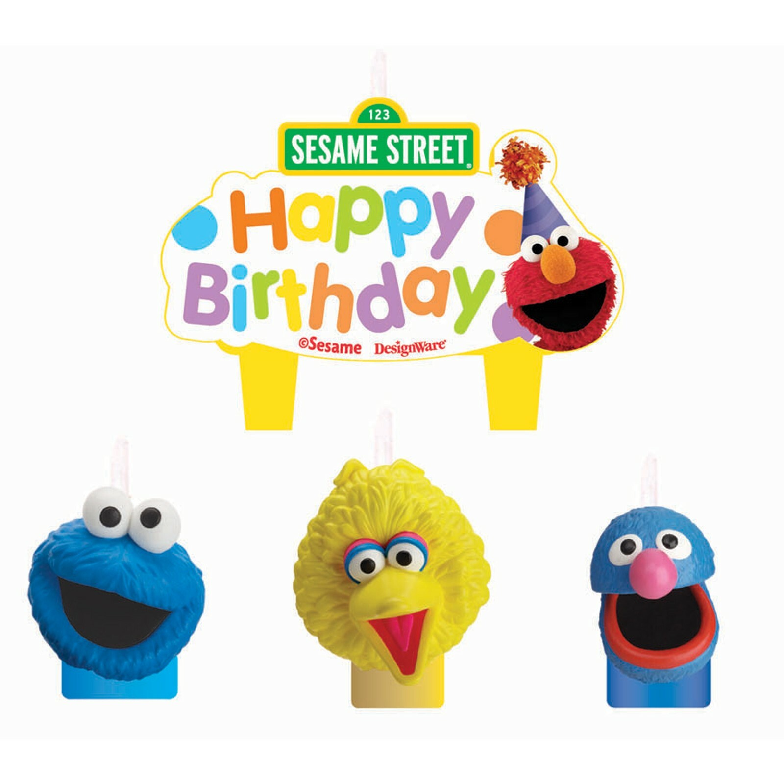 Sesame Street Mini Molded Candles (Set of 4)