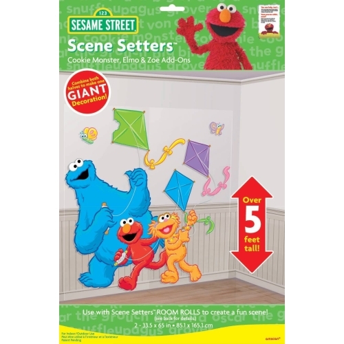Sesame Street Scene Setter Wall Decorations