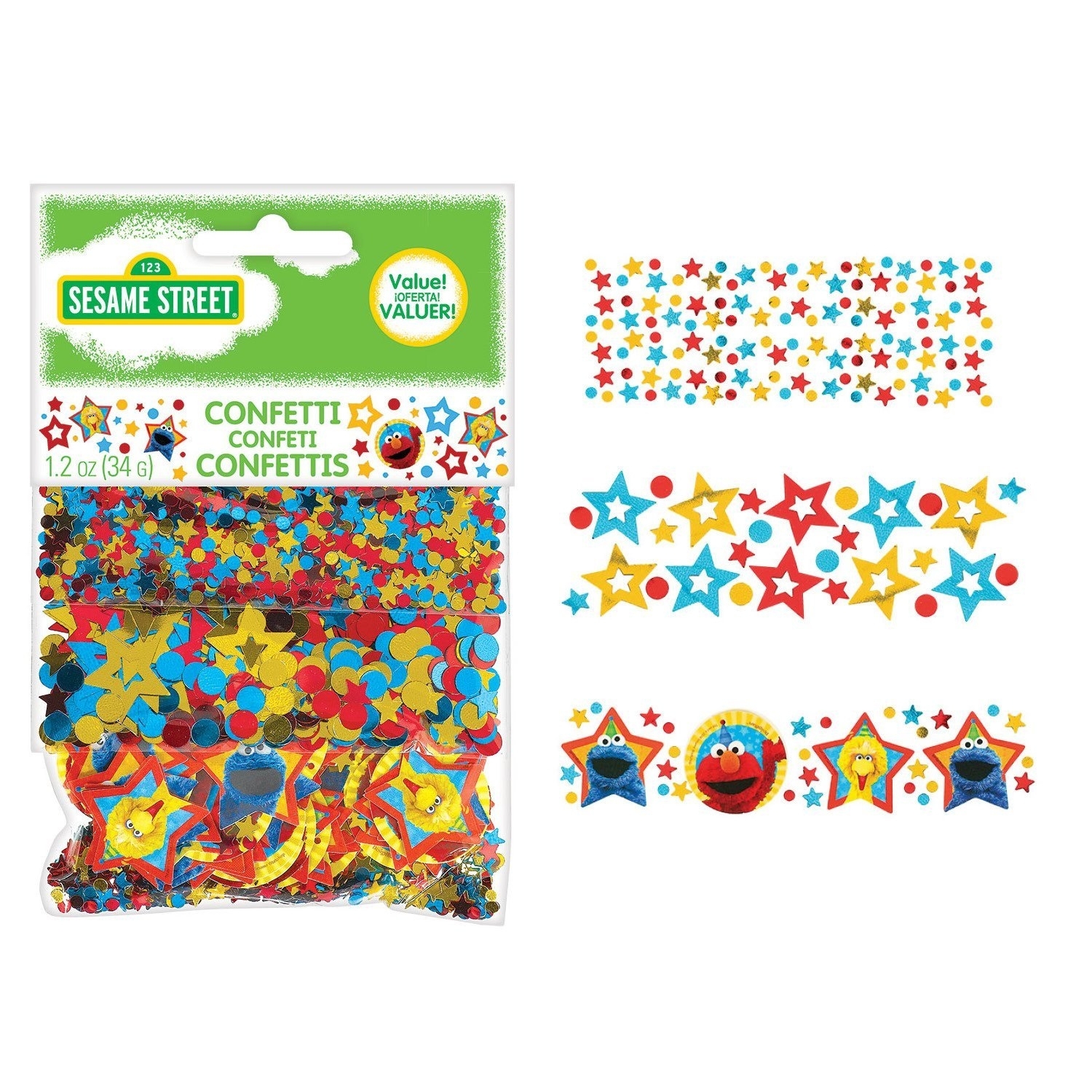 Sesame Street Confetti/Table Scatters