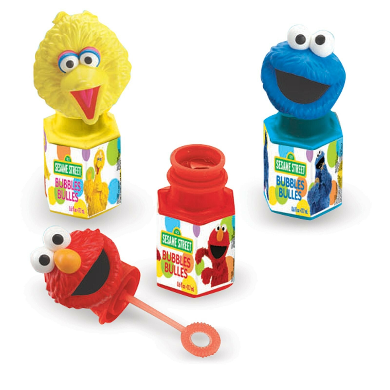Sesame Street Bubble Bottles (Set of 6)
