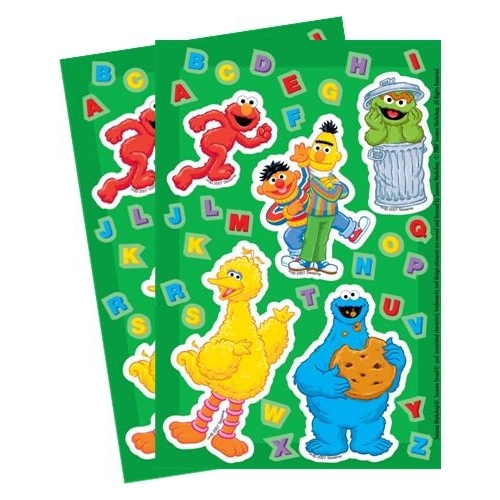 Sesame Street Stickers (2 Sheets)
