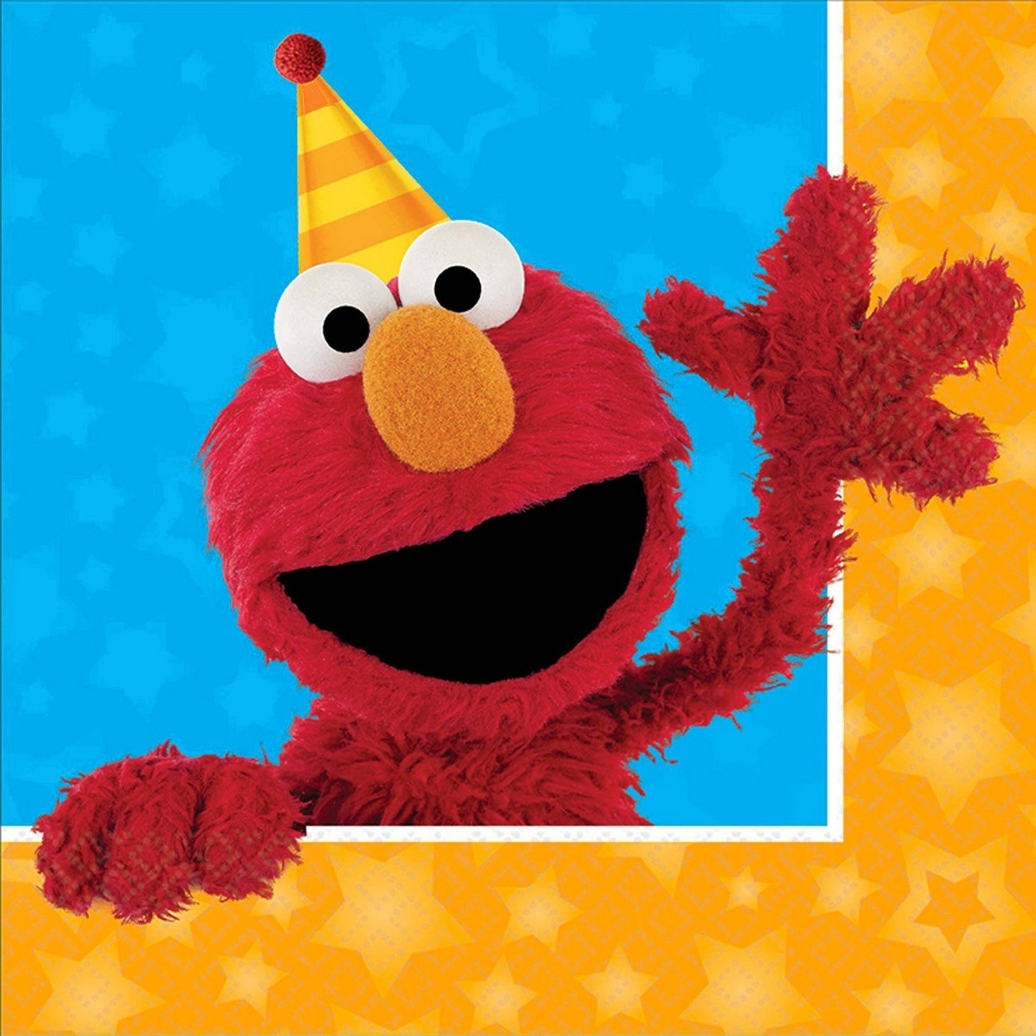 Sesame Street Large Napkins / Serviettes (Pack of 16)