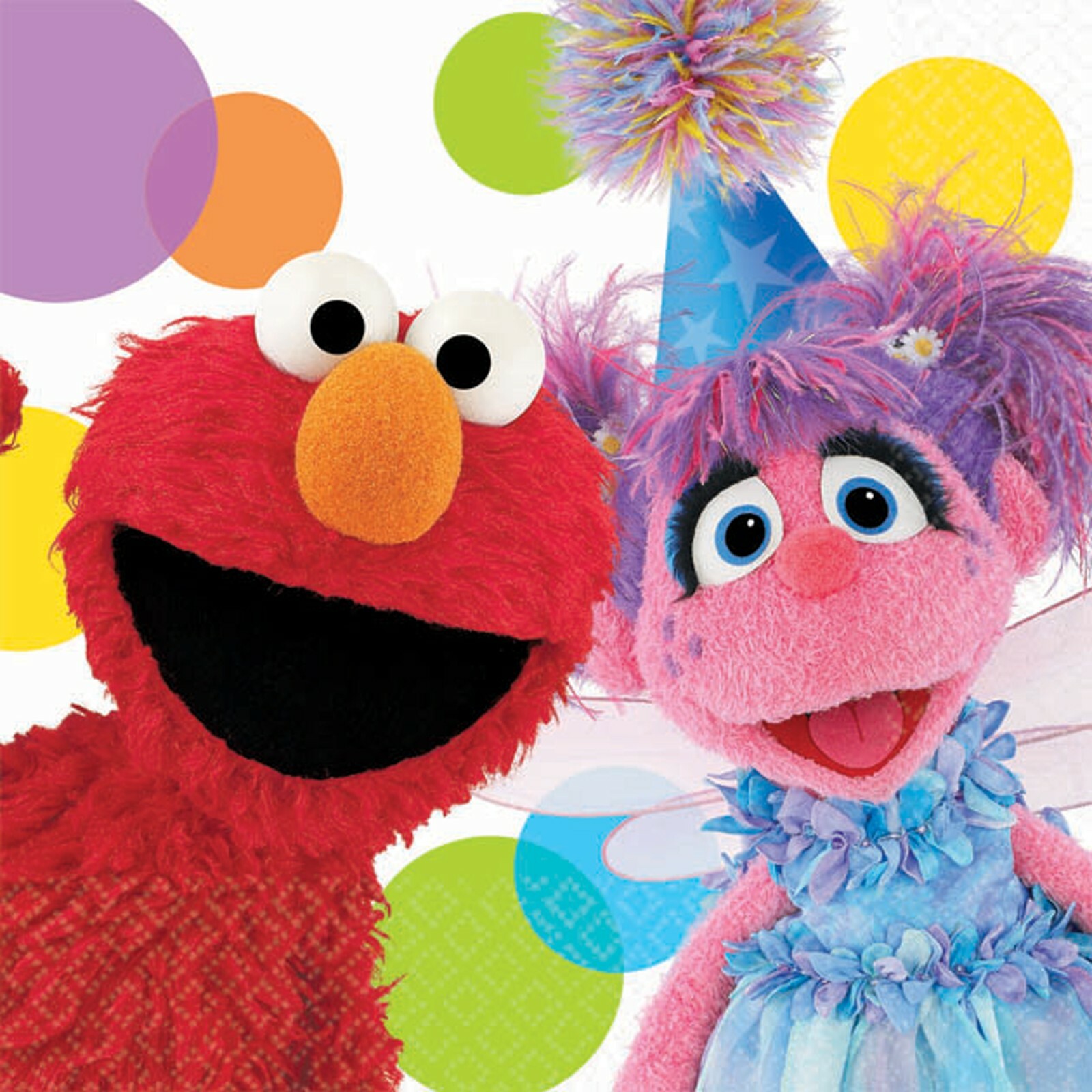 Sesame Street Small Napkins / Serviettes (Pack of 16)
