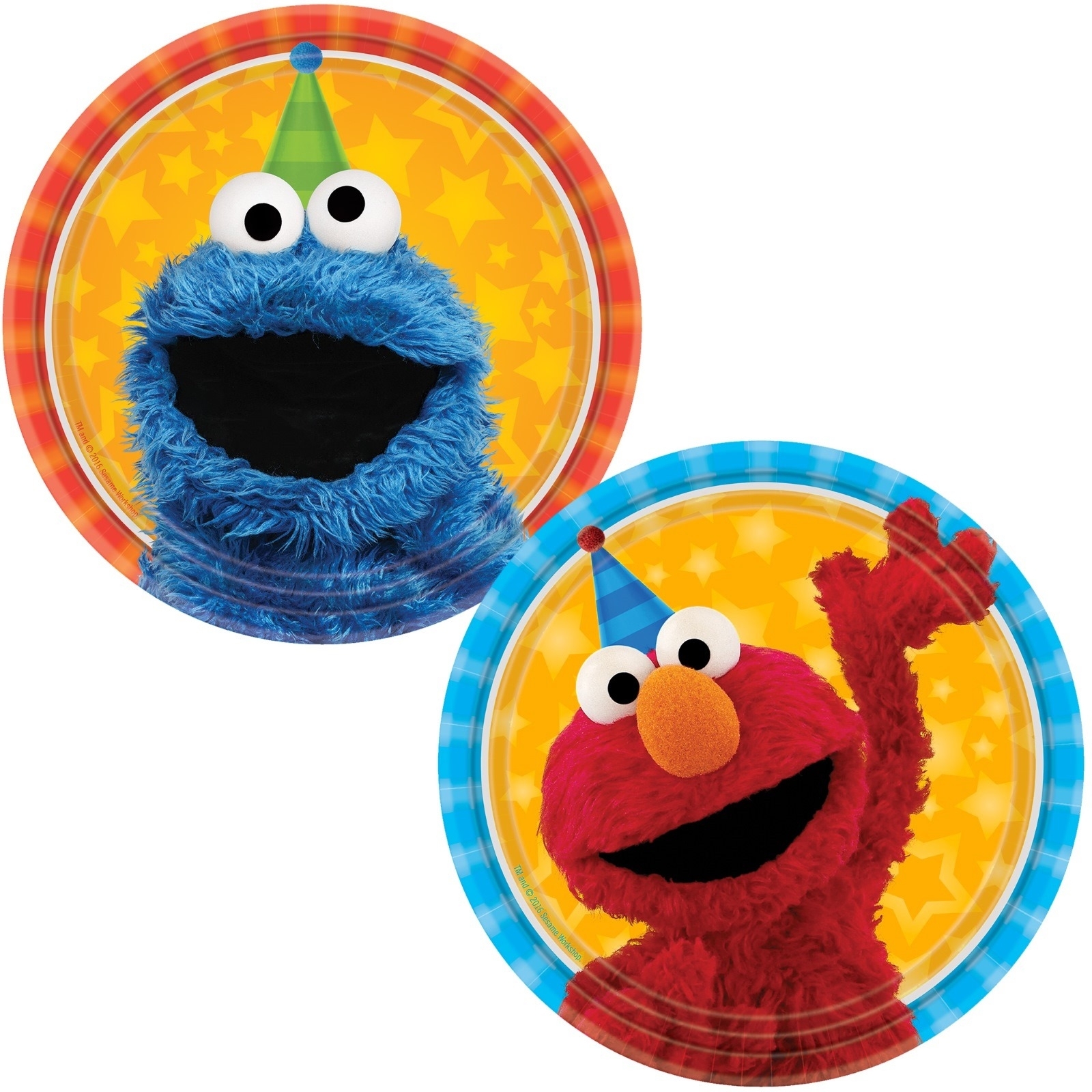 Sesame Street Small Paper Plates (Pack of 8)