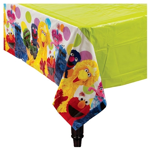 Sesame Street Plastic Tablecloth