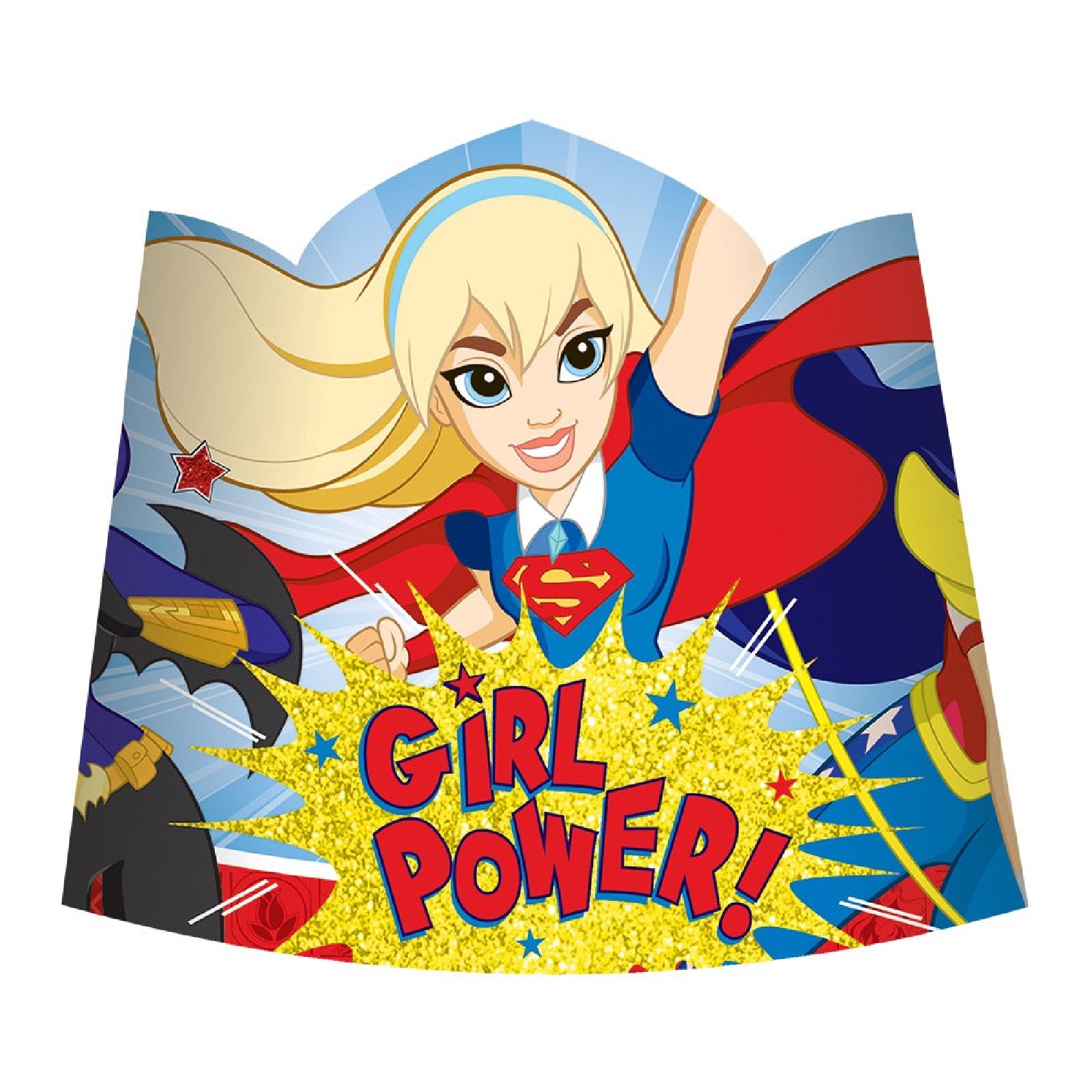 Super Hero Girls Tiaras (Pack of 8)
