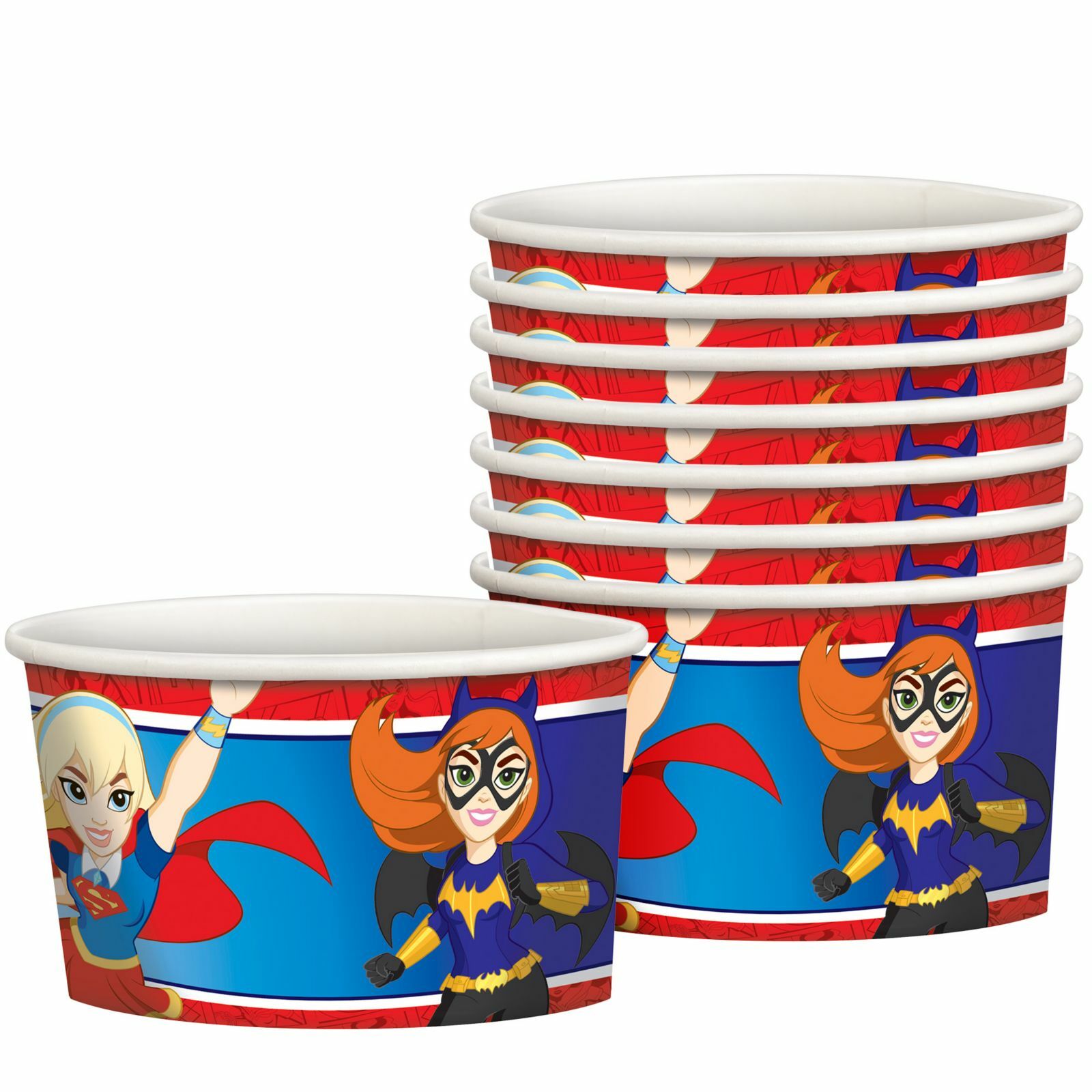 Super Hero Girls Treat Cups (Pack of 8)