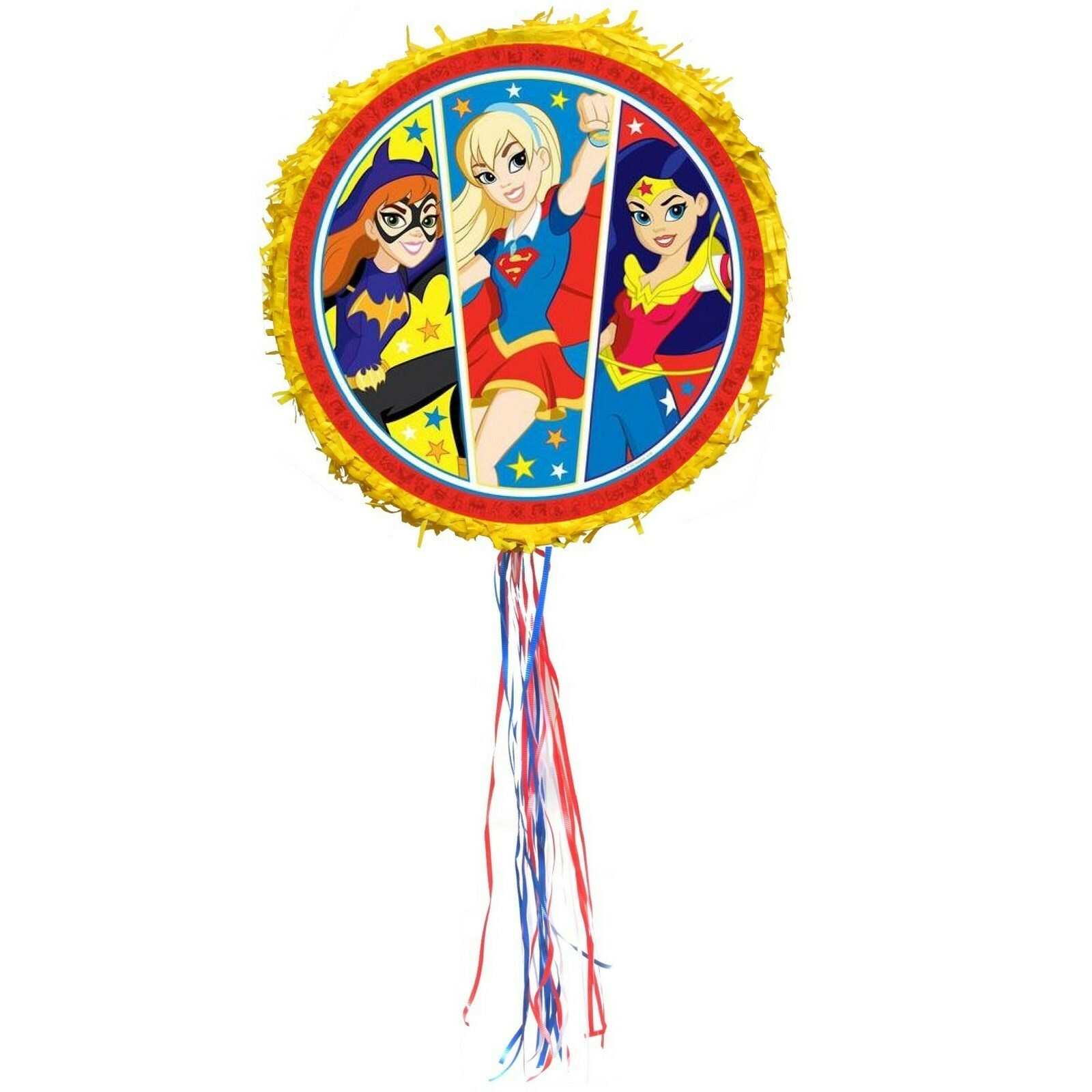 Super Hero Girls Pull String Pinata