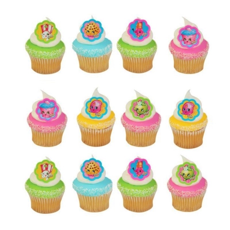 Shopkins Cupcake Rings (Pack of 12)