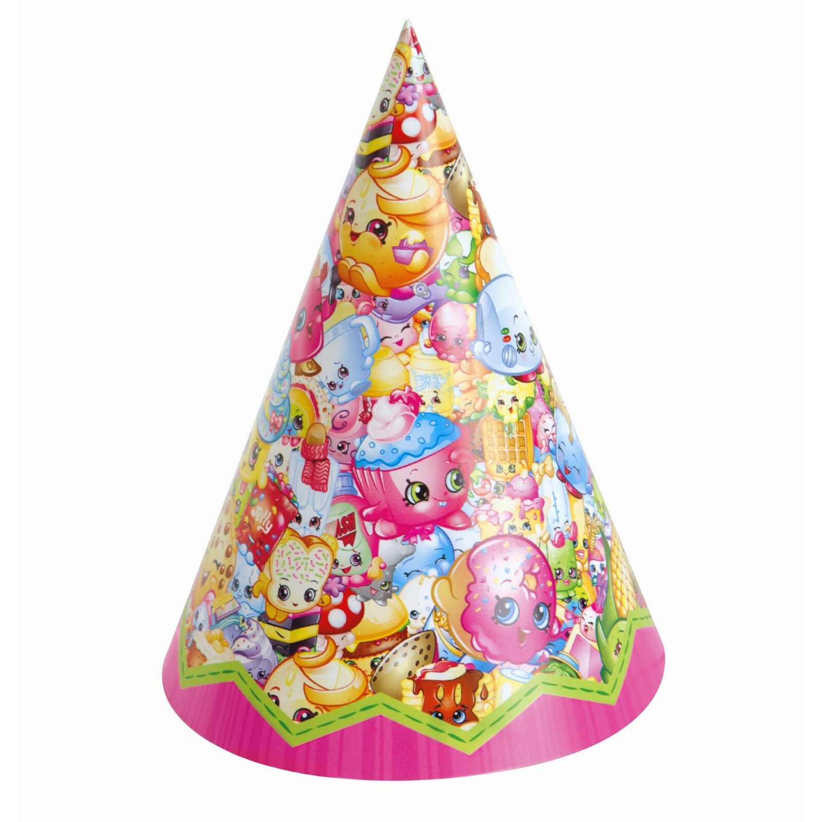 Shopkins Party Hats (Pack of 8)
