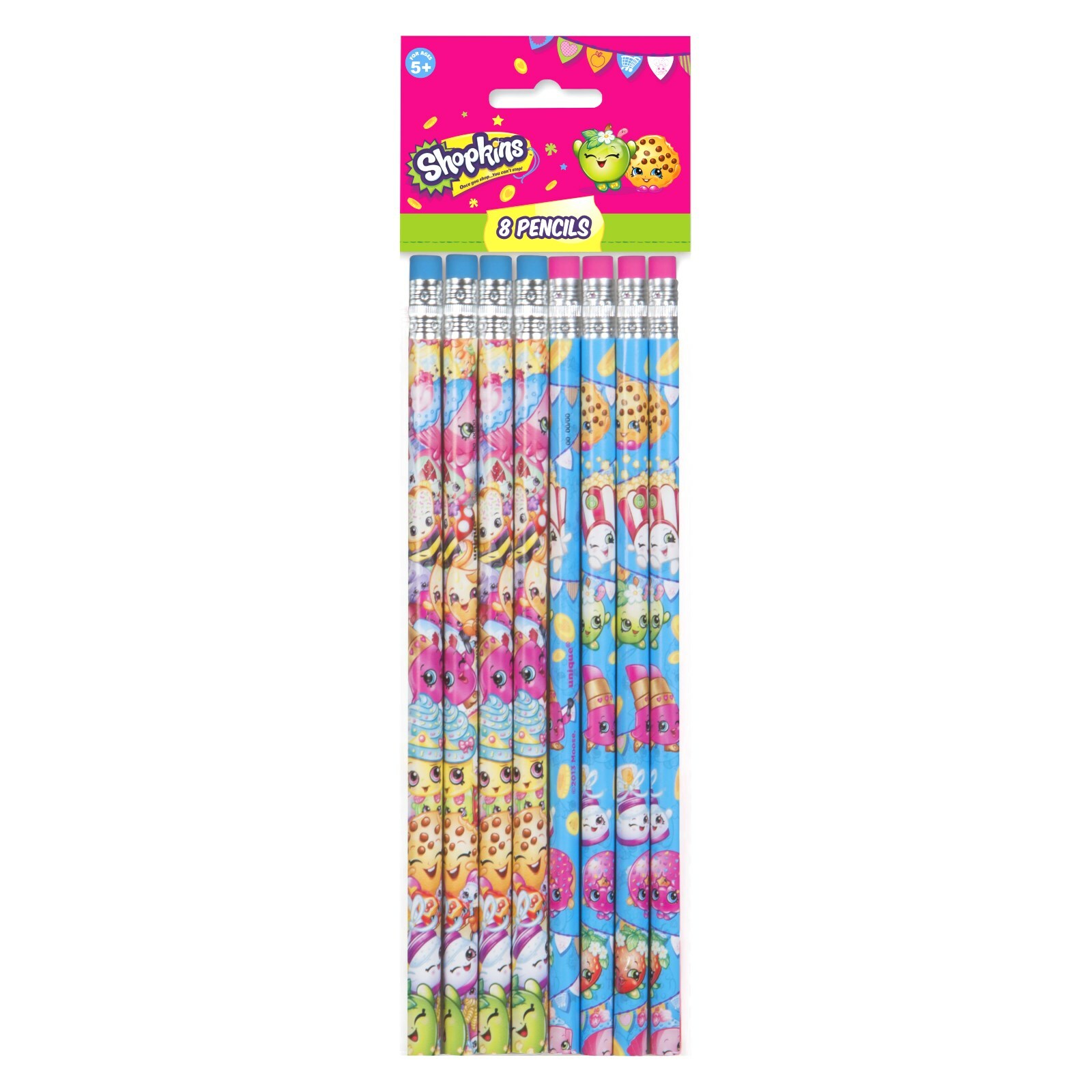 Shopkins Pencils (Pack of 8)