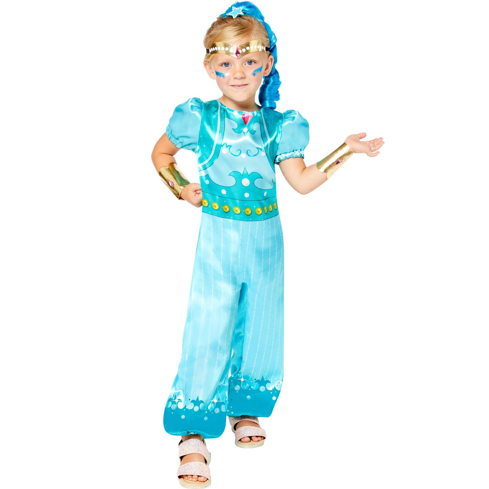 Shimmer And Shine - Shine Child Costume 3-4