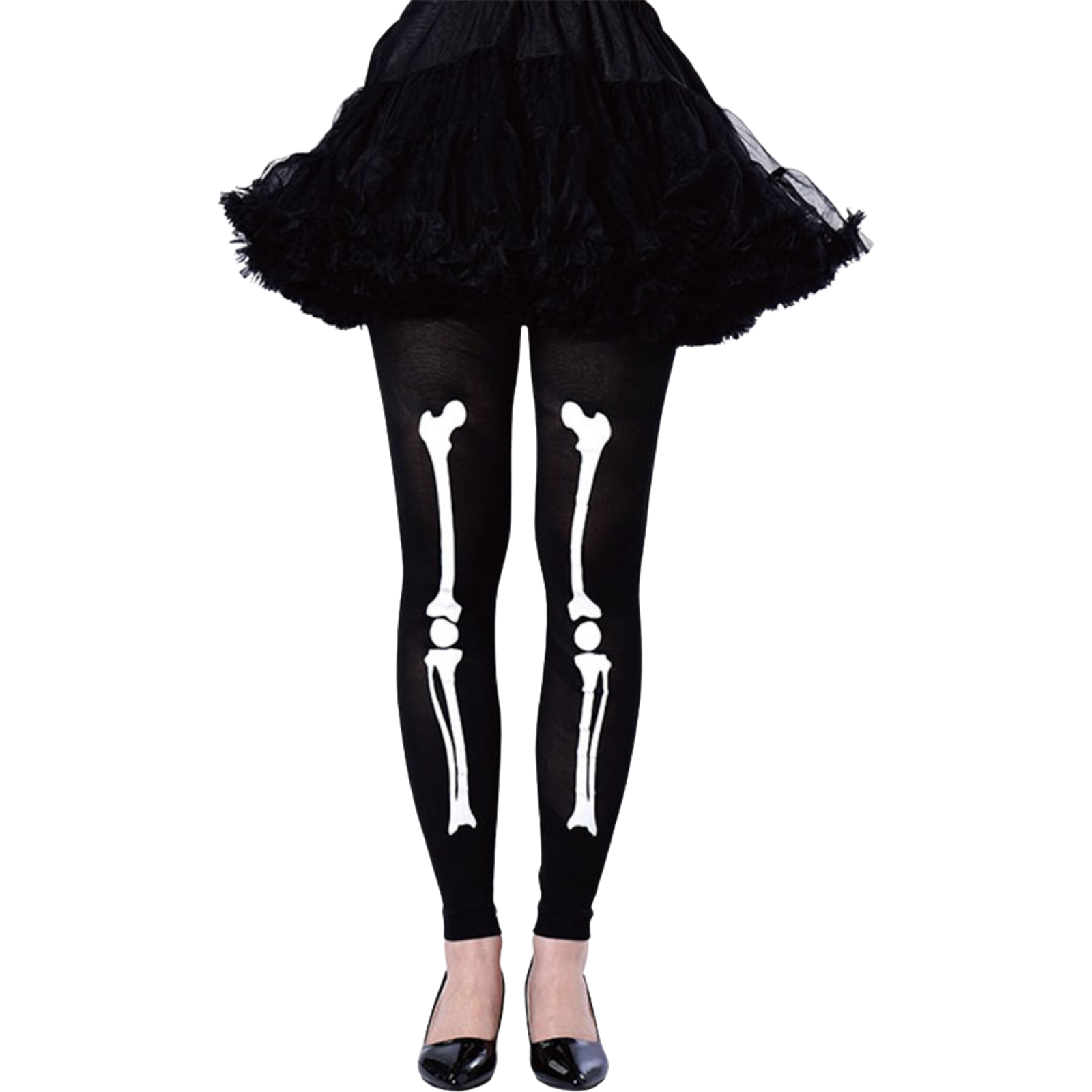 Halloween Skeleton Adult Tights