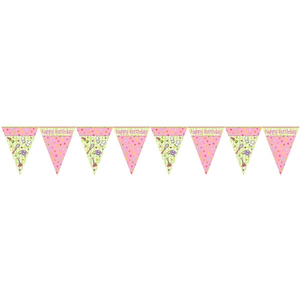 Sleepover Happy Birthday Banner