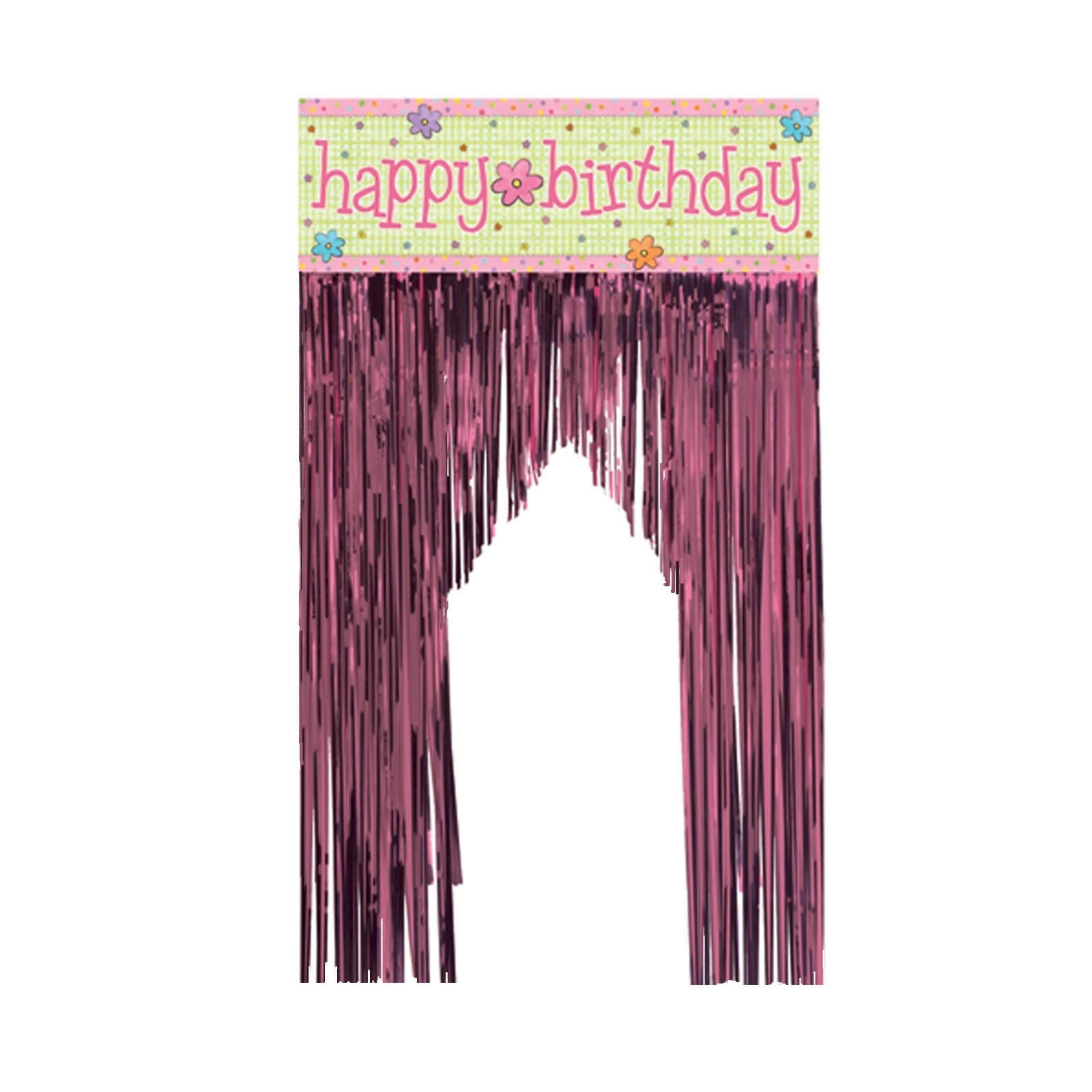 Sleepover Foil Door Fringe