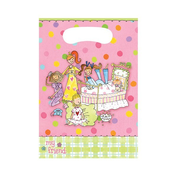 Sleepover Lolly/Treat Bags (Pack of 8)