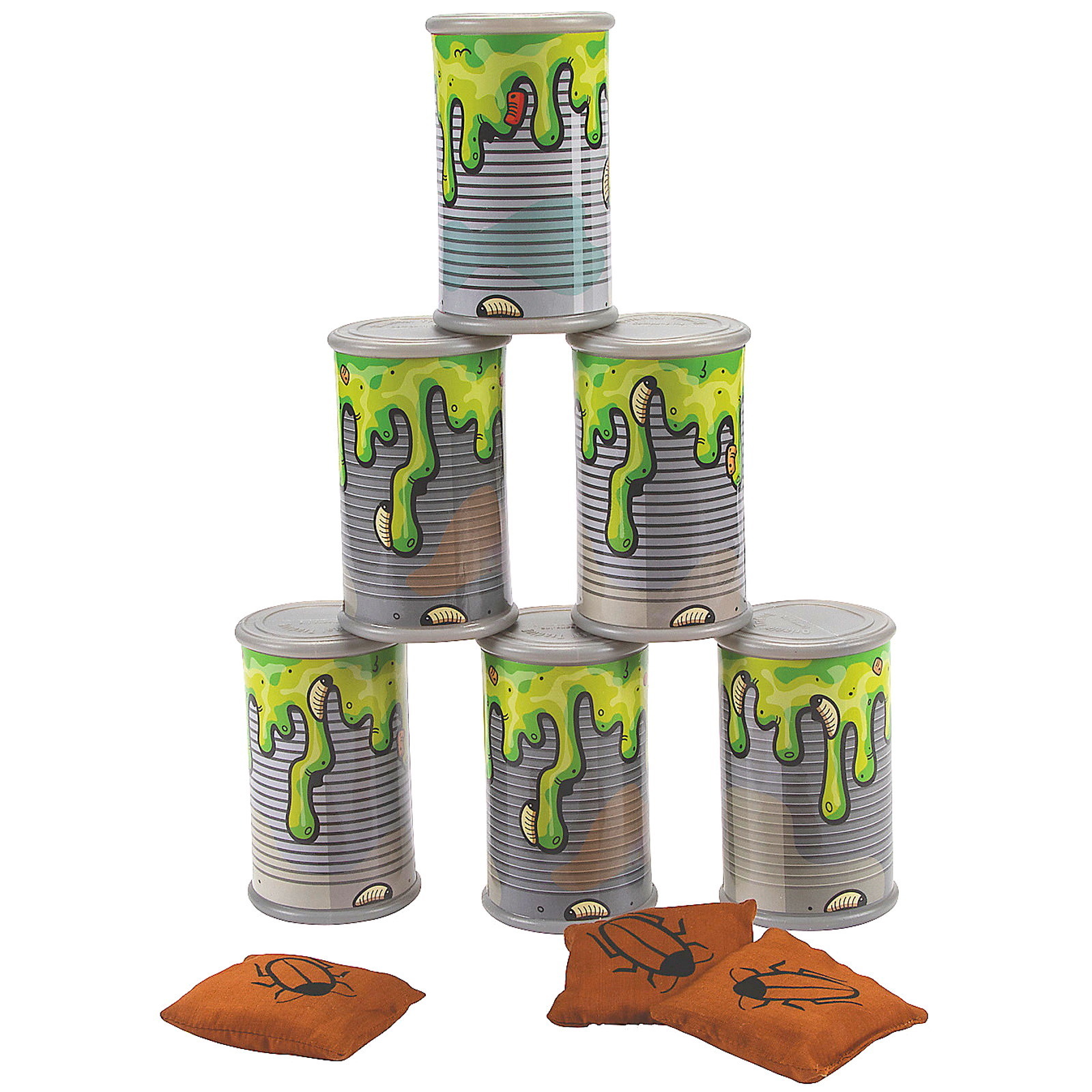 Gross Slime Can Toss Game