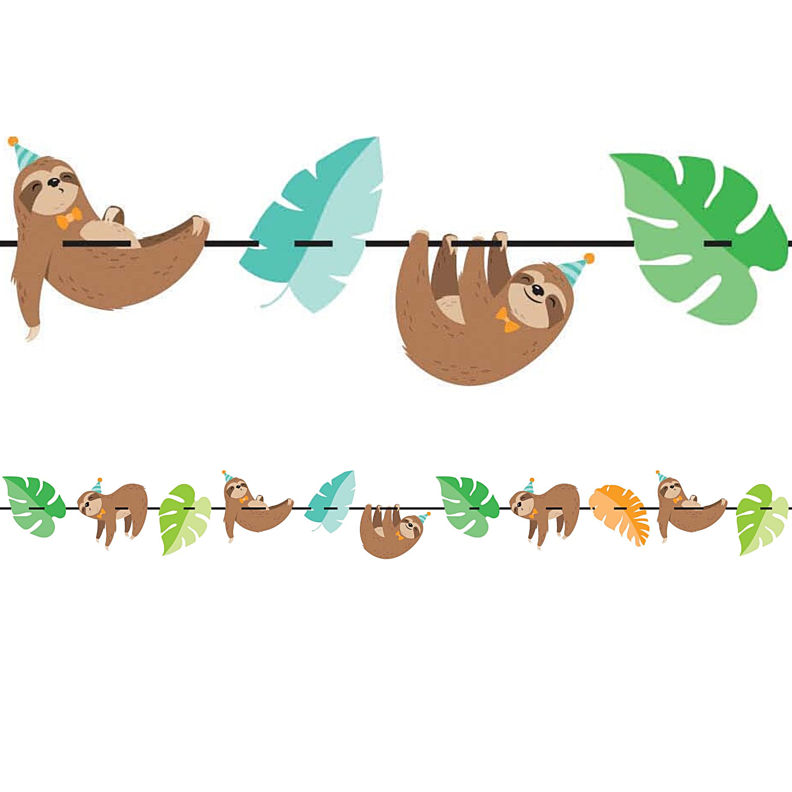 Sloth Party Banner